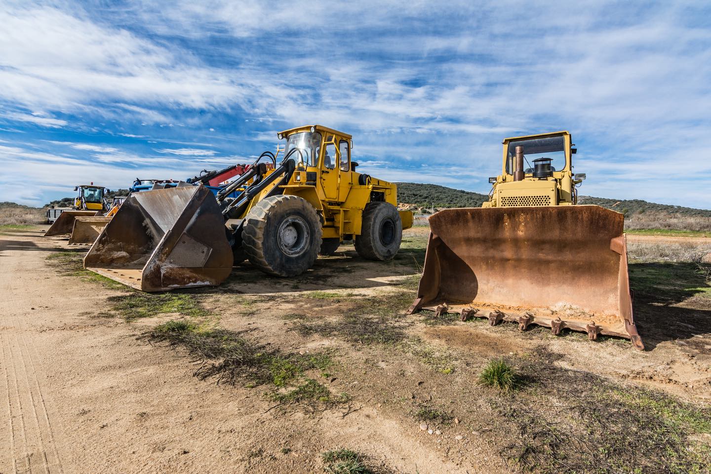 Heavy equipment fleet
